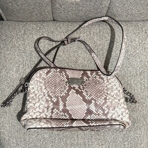 Michael Kors Metallic Snake Print Bag